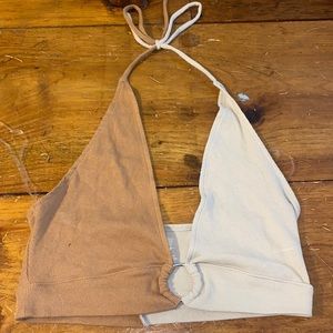 Pacsun Two-toned Halter top